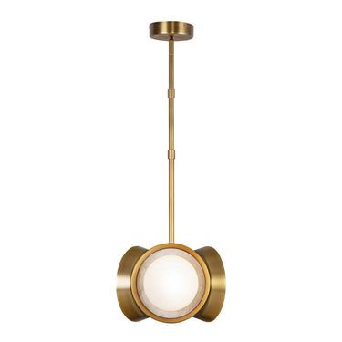 Alora Alonso LED Pendant Matte Opal Glass - Crescent Harbor