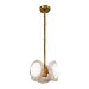 Alora Alonso LED Pendant Matte Opal Glass - Crescent Harbor
