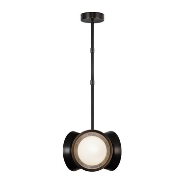 Alora Alonso LED Pendant Matte Opal Glass - Crescent Harbor