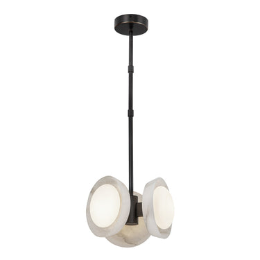 Alora Alonso LED Pendant Matte Opal Glass - Crescent Harbor