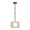 Alora Alonso LED Pendant Matte Opal Glass - Crescent Harbor