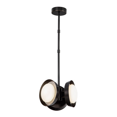 Alora Alonso LED Pendant Matte Opal Glass - Crescent Harbor