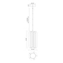 Alora Anders LED Pendant - Crescent Harbor