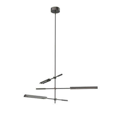 Alora Astrid LED Multi Pendant Clear Glass 3 Head UNV - Crescent Harbor