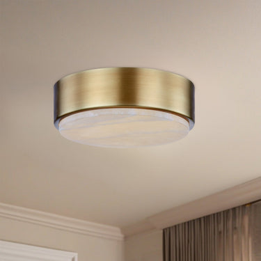 Alora Blanco LED Flush Mount - Crescent Harbor