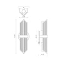 Alora Cairo 2 Light Wall/Vanity Light - Crescent Harbor