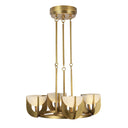 Alora Colette LED 23 Inch Chandelier Matte Opal Glass - Crescent Harbor