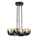 Alora Colette LED 23 Inch Chandelier Matte Opal Glass - Crescent Harbor
