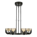Alora Colette LED 27 Inch Chandelier Matte Opal Glass - Crescent Harbor