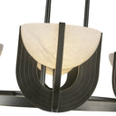 Alora Colette LED 27 Inch Chandelier Matte Opal Glass - Crescent Harbor