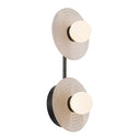 Alora Dahlia LED 14 Inch Wall/Vanity Light Matte Opal Glass - Crescent Harbor