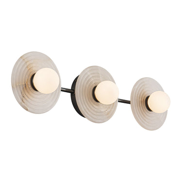 Alora Dahlia LED 22 Inch Wall/Vanity Light Matte Opal Glass - Crescent Harbor