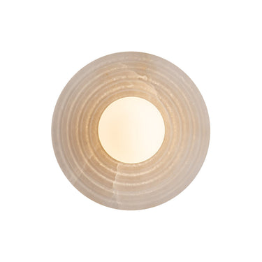 Alora Dahlia LED 6 Inch Wall/Vanity Light Matte Opal Glass - Crescent Harbor