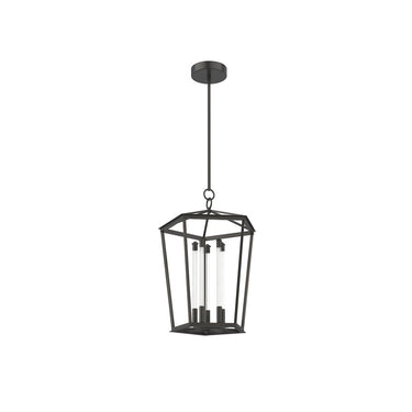 Alora Delphine LED 22 Inch Pendant Clear Glass - Crescent Harbor