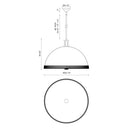 Alora Doral 3 Light Pendant - Crescent Harbor