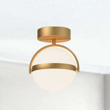 Alora Globo LED Flush Mount - Crescent Harbor