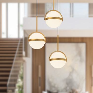 Alora Globo LED Multi Pendant 3 Head - Crescent Harbor