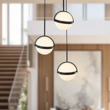Alora Globo LED Multi Pendant 3 Head - Crescent Harbor