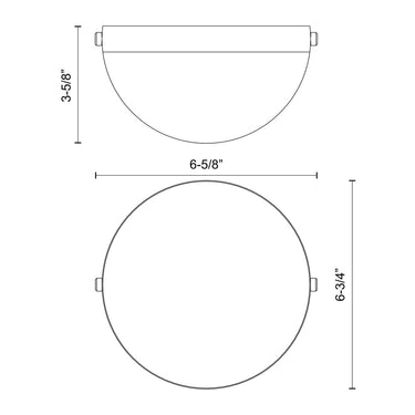 Alora Globo LED Wall/Vanity Light - Crescent Harbor