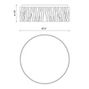 Alora Kensington LED Flush Mount - Crescent Harbor