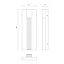 Alora Kismet LED 14 Inch Wall/Vanity Light - Crescent Harbor