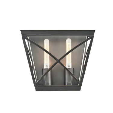 Alora Lattice 2 Light Wall/Vanity Light - Crescent Harbor