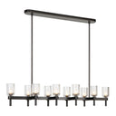 Alora Lucian 10 Light Linear Pendant - Crescent Harbor