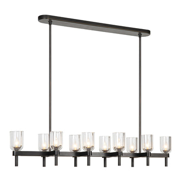 Alora Lucian 10 Light Linear Pendant - Crescent Harbor