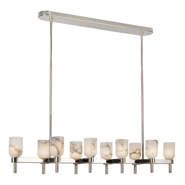 Alora Lucian 10 Light Linear Pendant - Crescent Harbor