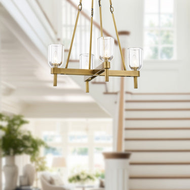 Alora Lucian 4 Light Pendant - Crescent Harbor