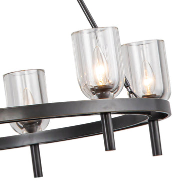Alora Lucian 6 Light Chandelier - Crescent Harbor