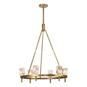 Alora Lucian 6 Light Chandelier - Crescent Harbor