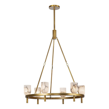 Alora Lucian 6 Light Chandelier - Crescent Harbor