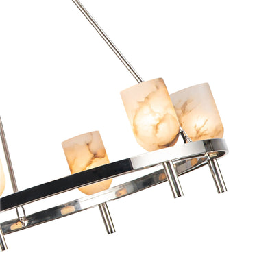 Alora Lucian 6 Light Chandelier - Crescent Harbor