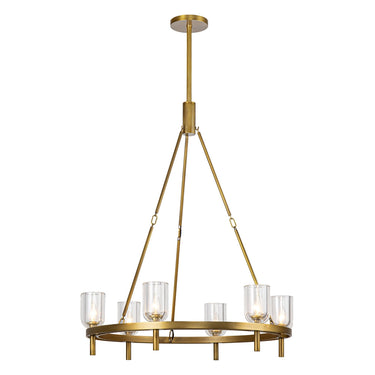 Alora Lucian 6 Light Chandelier - Crescent Harbor