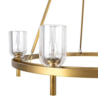 Alora Lucian 6 Light Chandelier - Crescent Harbor
