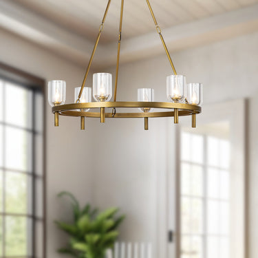 Alora Lucian 6 Light Chandelier - Crescent Harbor