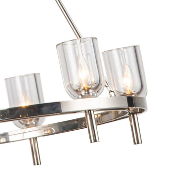 Alora Lucian 6 Light Chandelier - Crescent Harbor