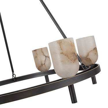 Alora Lucian 6 Light Chandelier - Crescent Harbor