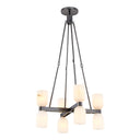 Alora Lucian 8 Light Chandelier 22 Inch - Crescent Harbor