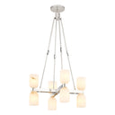 Alora Lucian 8 Light Chandelier 22 Inch - Crescent Harbor