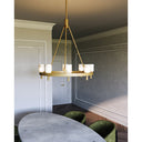 Alora Lucian 8 Light Chandelier 36 Inch - Crescent Harbor
