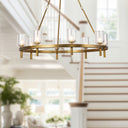 Alora Lucian 8 Light Chandelier 36 Inch - Crescent Harbor