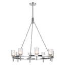 Alora Lucian 8 Light Chandelier 36 Inch - Crescent Harbor