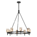 Alora Lucian 8 Light Chandelier 36 Inch - Crescent Harbor
