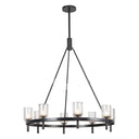 Alora Lucian 8 Light Chandelier 36 Inch - Crescent Harbor