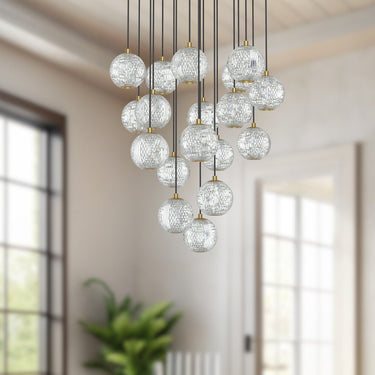 Alora Marni LED Multi Pendant 18 Head - Crescent Harbor