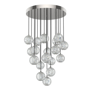 Alora Marni LED Multi Pendant 18 Head - Crescent Harbor