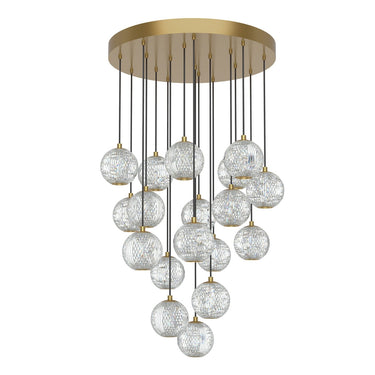 Alora Marni LED Multi Pendant 18 Head - Crescent Harbor