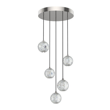 Alora Marni LED Multi Pendant 5 Head - Crescent Harbor